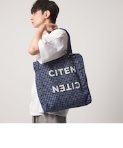 ＜CITEN＞チェック柄トート