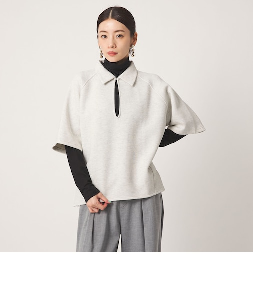 ＜CITEN＞スキッパートップ 5ブソデ