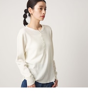 【別注】<Hanes×CITEN>ワッフルヘンリートップ