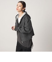 ＜CITEN＞スウェットライクニットフーディー
