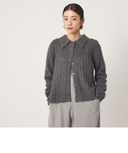 ＜CITEN＞モヘヤブレンドニットカーディガン