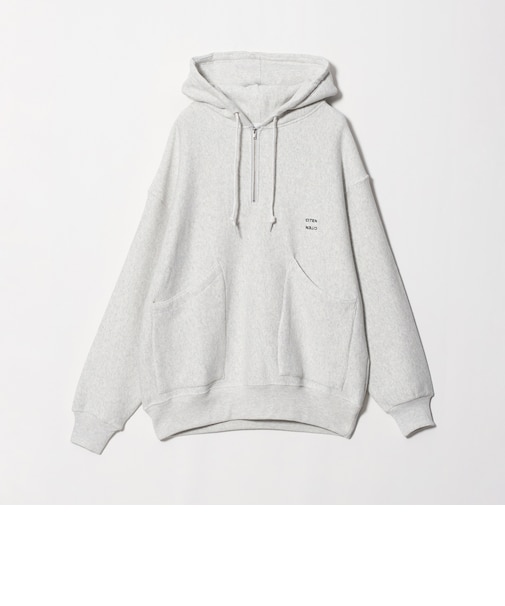 CITEN＞ハーフジップスウェットフーディー｜シテンの通販｜&mall 