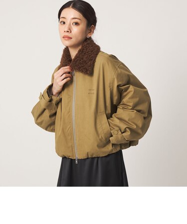 ＜CITEN＞ボアエリバルーンブルゾン