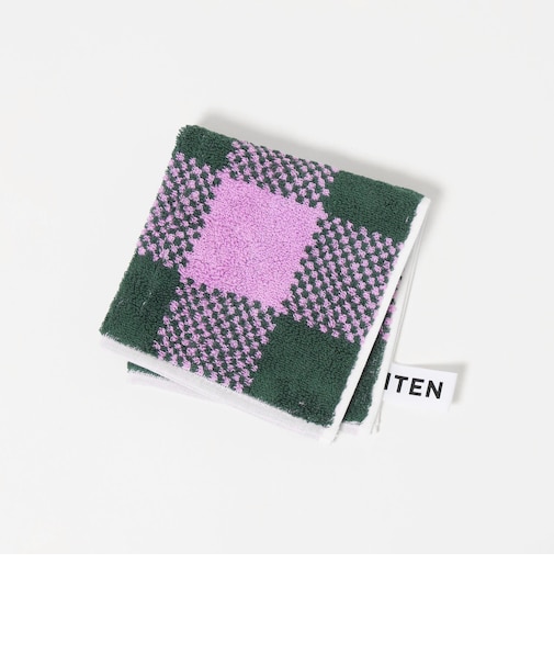 ＜CITEN＞ハンドタオルブロックチェック