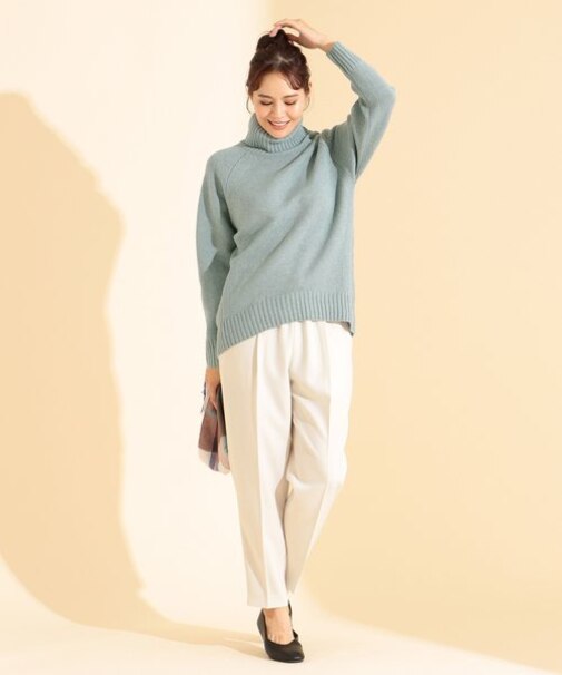 ウォッシャブルテーパード パンツ