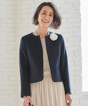 MIXスラブツイード ジャケット