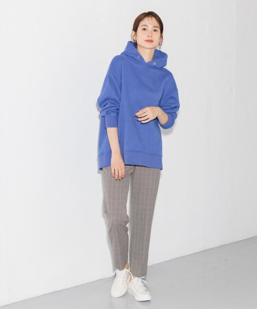 【ウエストゴム/ストレッチ/裏起毛】シークレットウォーム　テーパードパンツ