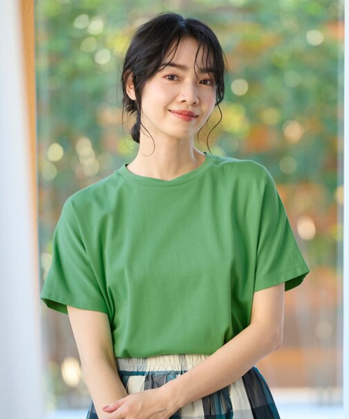 【UVケア/接触冷感】プレミアムベーシック半袖Ｔシャツ