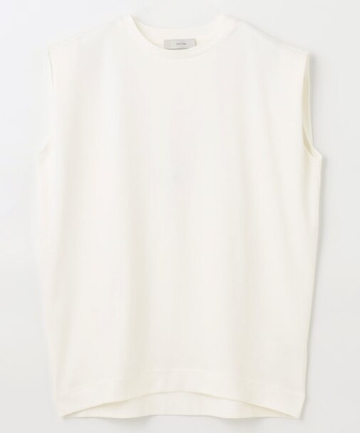 【接触冷感/UVケア】ビューティベーシックノースリーブタックTシャツ