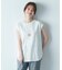 【接触冷感/UVケア】ビューティベーシックノースリーブテールTシャツ