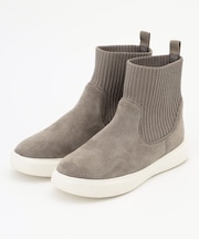 リブインスニーカーブーツ