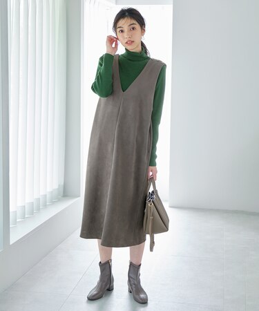 【ストレッチ】スエードライクジャンスカ