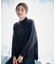 【6色展開】ソフトアクリルハイネックケーブルニット