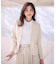 【WEB限定】ダブルクロスストレッチ Ｖネックノーカラージャケット