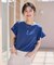 【洗濯機可】異素材コンビフリルスリーブプルオーバー