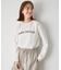 ジョーゼットロゴプリントTシャツ