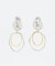 【WEB限定】ミックスメタルリングピアス(両耳用)