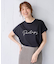 【汗ジミ防止加工】シルケットスムースフレンチスリーブ刺繍ロゴTシャツ