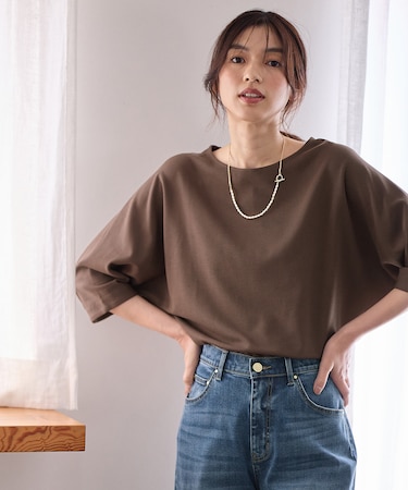 【洗濯機可】ドルマンプルオーバー