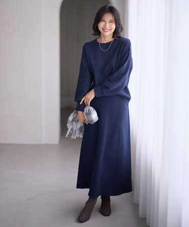 ニットセットアップ