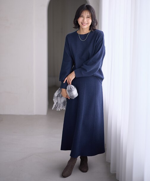 ニットセットアップ