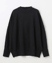 【洗濯機可/6色展開】ムースタッチボクシーニット