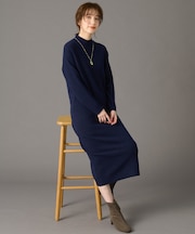 フラッフィーニットワンピース