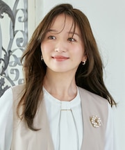 サークルパールブローチ