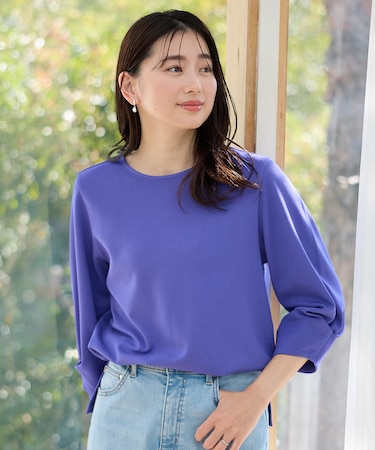 【WEB限定/洗濯機可/5色展開】サカリバタックスリーブプルオーバー