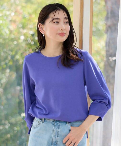【WEB限定/洗濯機可/5色展開】サカリバタックスリーブプルオーバー