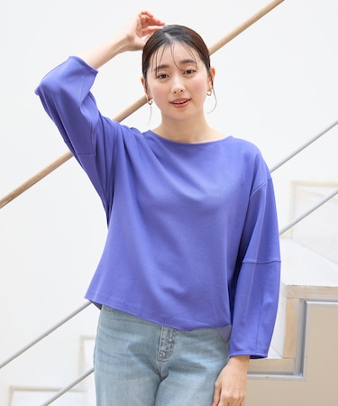 【洗濯機可/5色展開】サカリバランタンスリーブプルオーバー