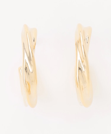 【WEB限定】ツイストフープピアス(両耳用)