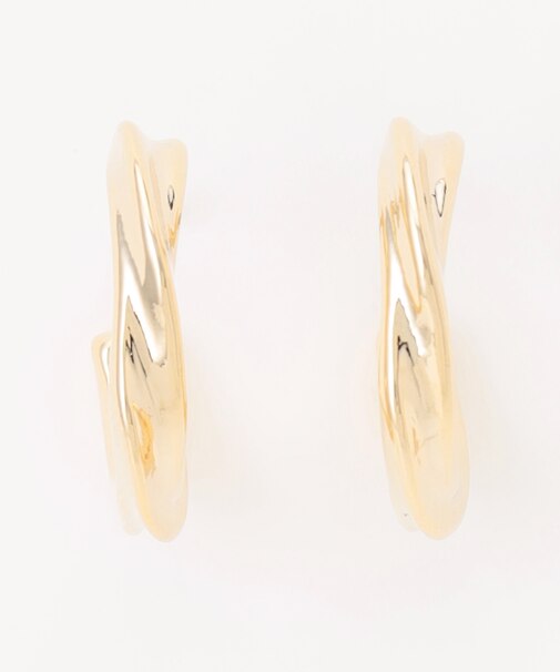 【WEB限定】ツイストフープピアス(両耳用)