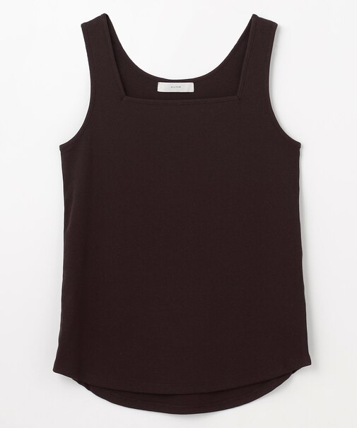 【洗濯機可/UVカット/抗菌防臭/アンチピリング】スクエアタンクトップ