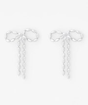 【WEB限定】リボンピアス（両耳用）