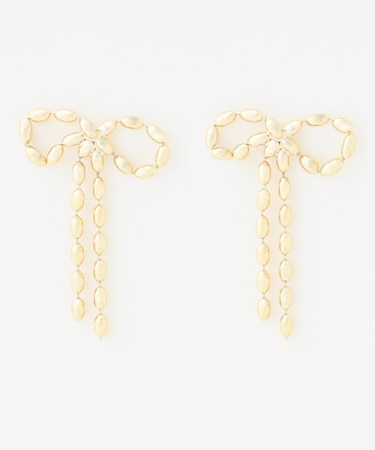 【WEB限定】リボンピアス（両耳用）