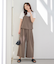 【2SET/洗濯機可】テックリネンキャミソール×パンツセットアップ