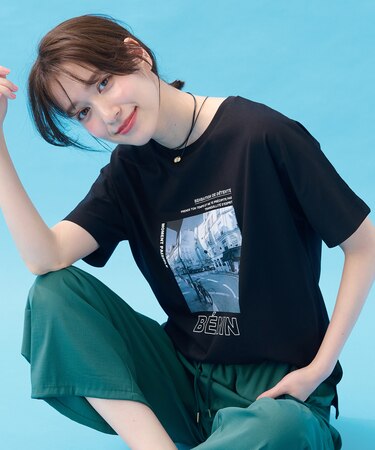 【洗濯機可/接触冷感/UVケア】オーガビッツロゴ・フォトTシャツ