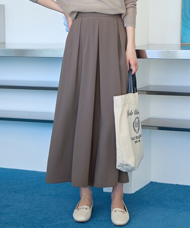 【吸水速乾/イージーケア/UVカット/接触冷感】さらさらDRYスカーチョ