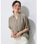 【新色追加/洗濯機可/接触冷感/UVケア】スキッパーネック袖タックブラウス