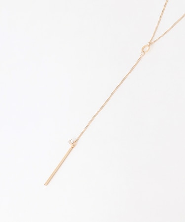 ロングバーネックレス