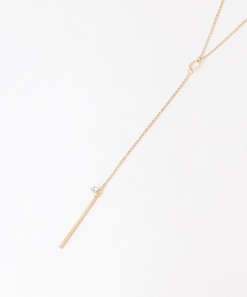 ロングバーネックレス