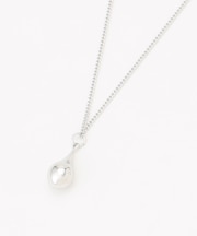 ティアドロップ２連ネックレス