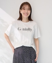 【洗濯機可/UVケア/接触冷感】半袖ロゴＴシャツ