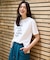 【洗濯機可/UVケア/接触冷感】半袖ロゴＴシャツ