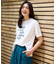 【洗濯機可/UVケア/接触冷感】半袖ロゴＴシャツ