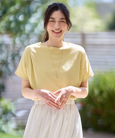 【新色追加/洗濯機可/接触冷感/UVケア】エニィファンクションフレンチスリーブTシャツ