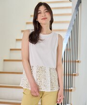 【洗濯機可】タックヘムコンビインナー