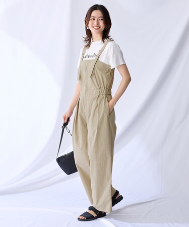 【南明奈さんコラボ】撥水サロペット