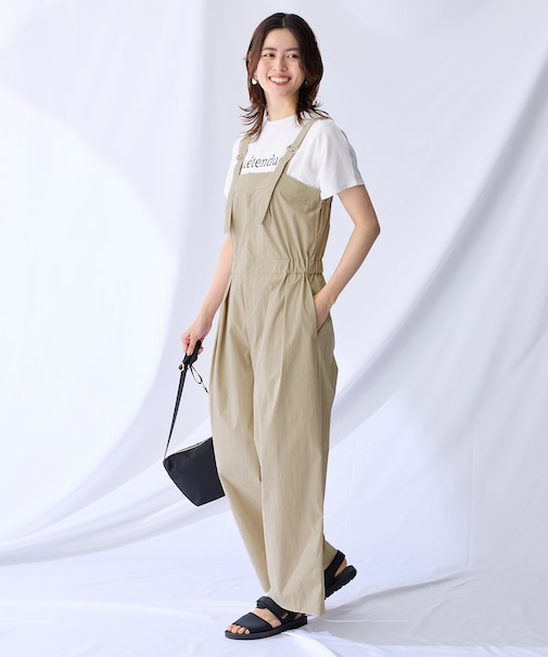 【南明奈さんコラボ】撥水サロペット